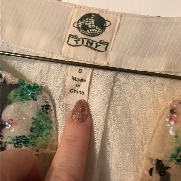 Anthropologie sleeveless sequin top - Picture 4 of 5